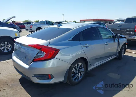 2017 Honda Civic Ex from USA, damaged, VIN 2HGFC2F76HH556453